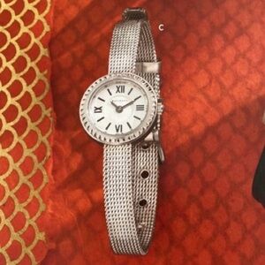 Silpada Always Elegant Mesh Band Watch